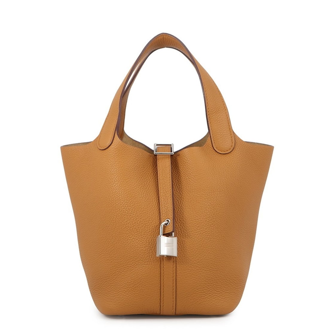 Hermes Picotin Lock PM Handbag, Sesame, Taurillon Clemence Leather, Y Stamp, Lock, Picotin, Women's, (1 of 15)