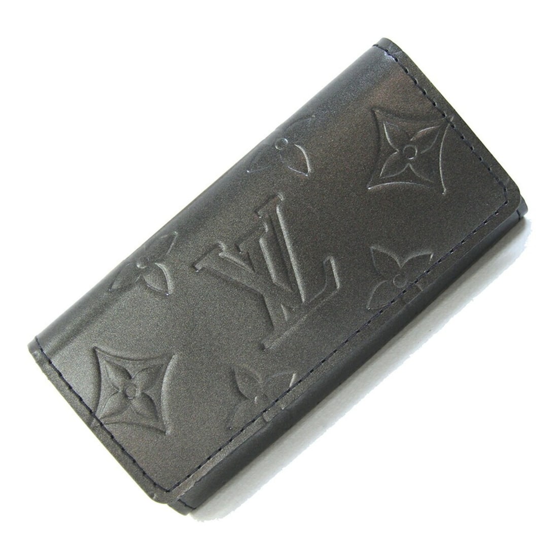 Louis Vuitton 4-Key Case Monogram Matte Multicles 4 M65162 Noir (Black) Key for Men LOUIS VUITTON (1 of 9)