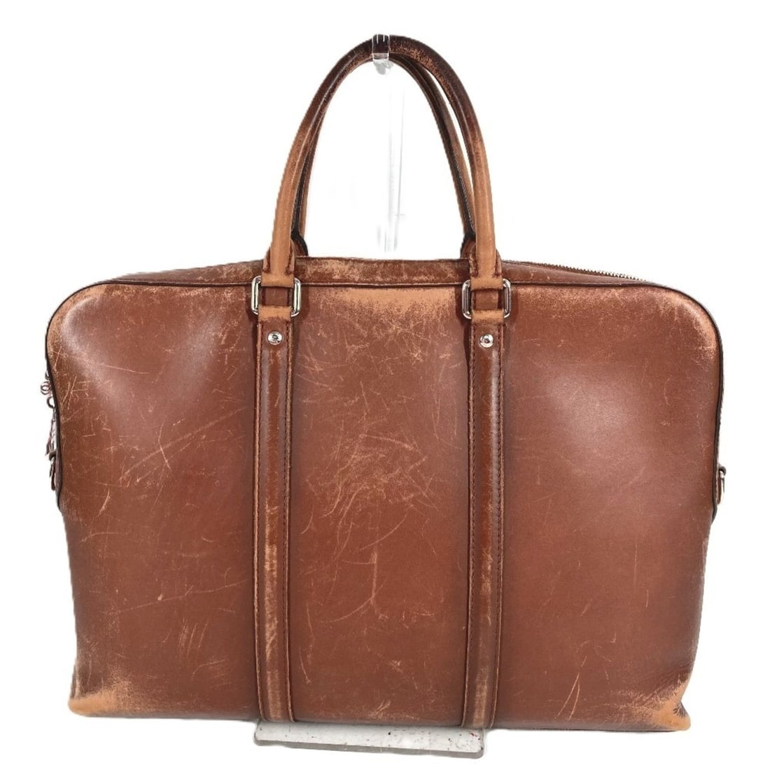 LOUIS VUITTON M50448 Cuir Ombre Port Document Voyage PDV Handbag, Business Bag, Tote Leather, Men's, (1 of 17)