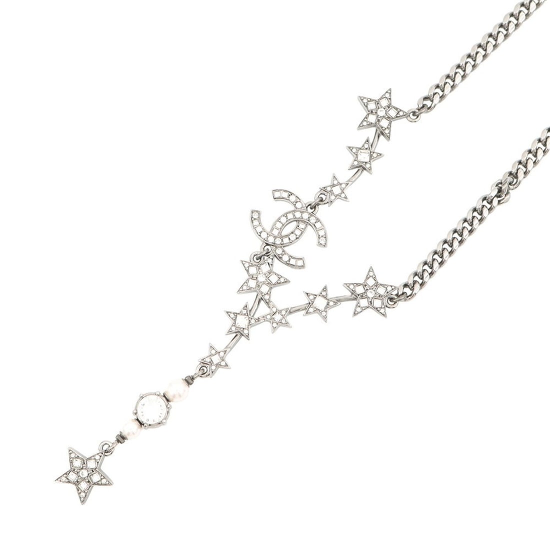 Chanel necklace, star motif, 21 S CHANEL NECKLACE (1 of 9)