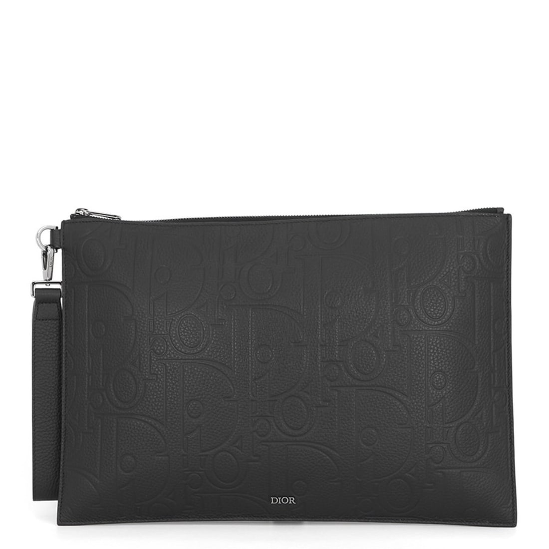 Christian Dior clutch bag, Gravity A4 pouch, calf leather, 2ESCA549LLG, black, handbag, (1 of 12)