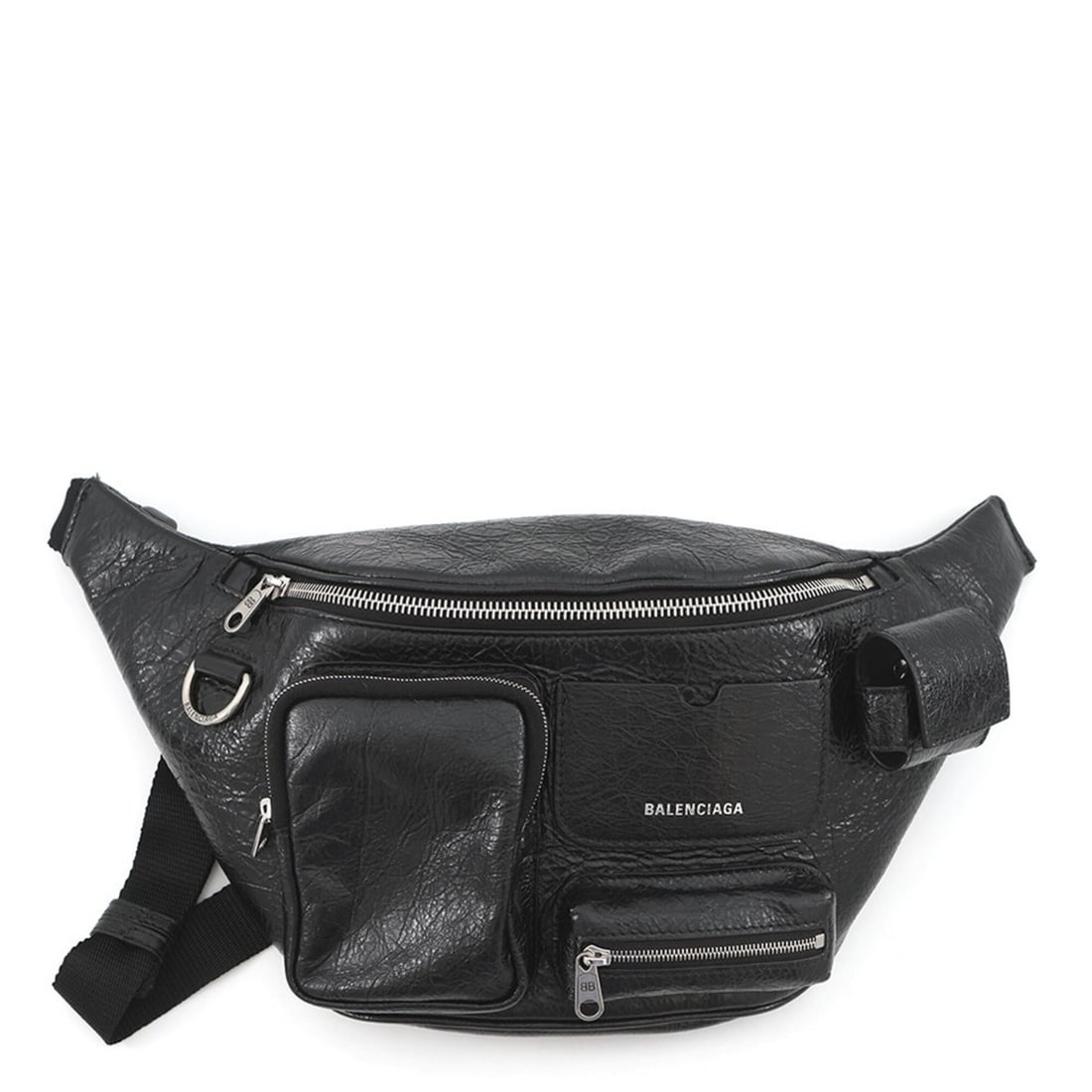 Balenciaga Super Busy Belt Bag Leather 703143 BALENCIAGA Black Handbag: --- Catalog ---Category: SizeSize (HxWxD): 15cm x 40cm x 6.5cm / 5.9'' x 15.74'' x 2.55''Category: DesignType: Handbag, Sling bagColor: BlackGender: Women,MenMaterial: Leather Category: GeneralBrand: 