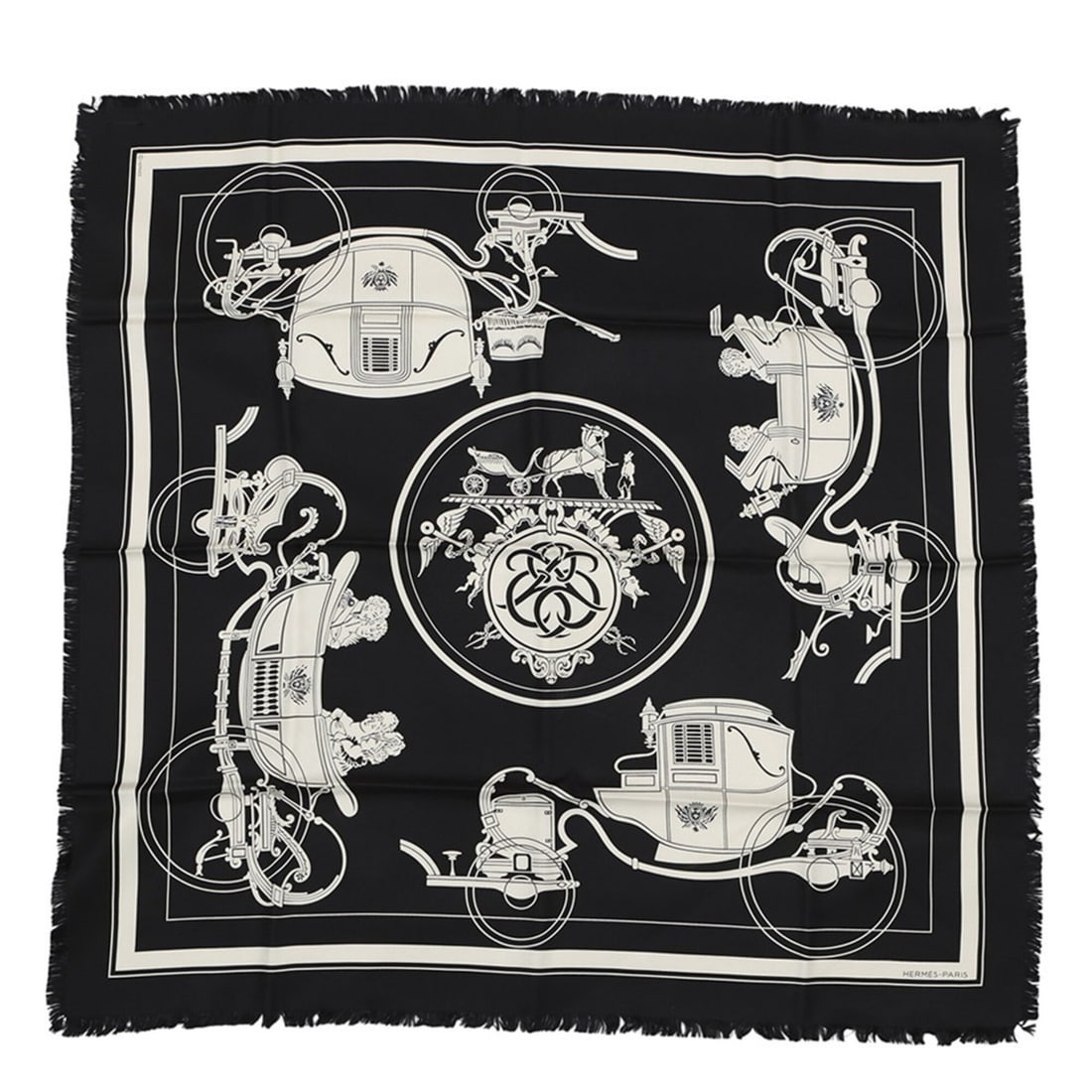 Hermes scarf muffler Carre H 80 Ex-Libris HERMES silk 2023 carre SCARF (1 of 9)