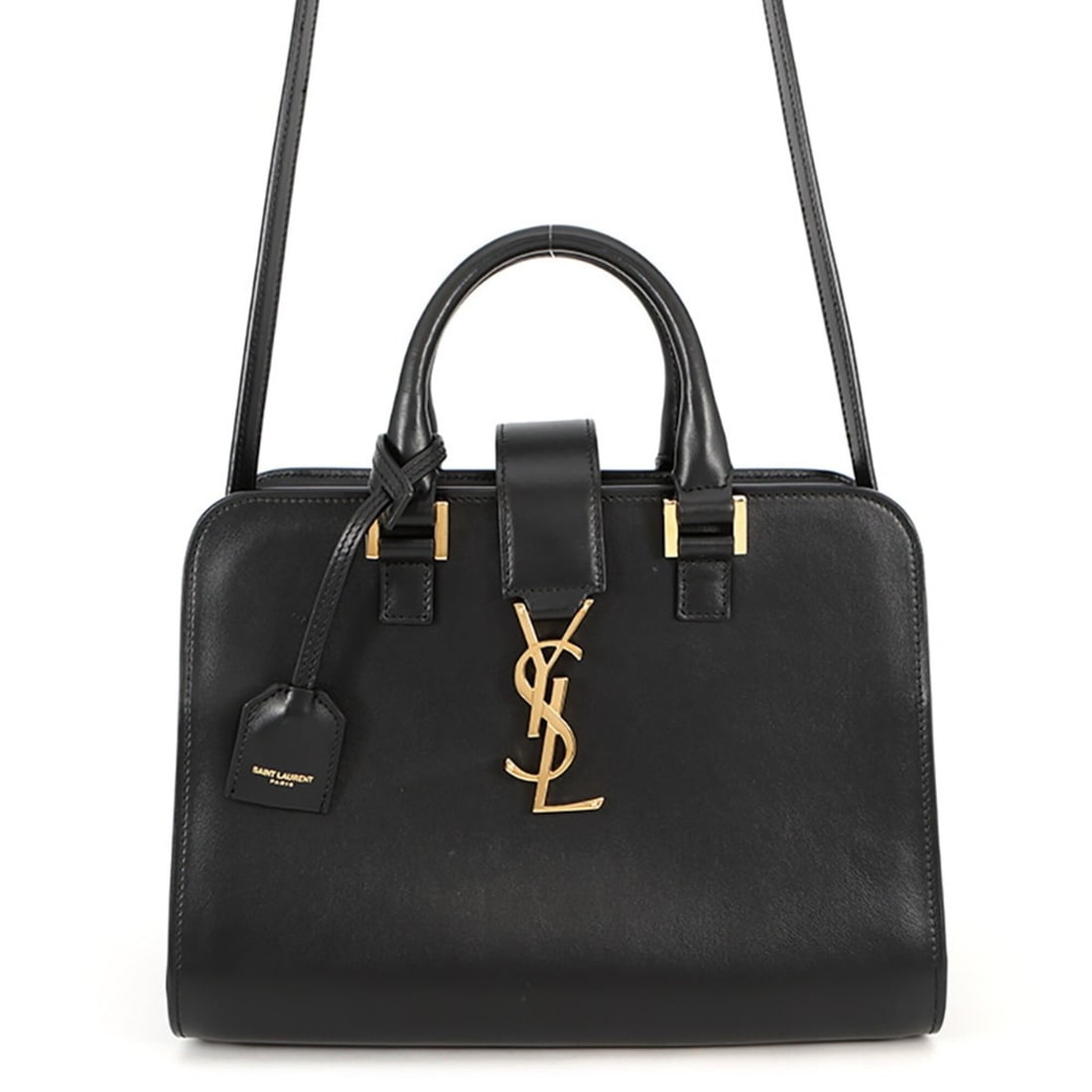 Yves Saint Laurent Saint Laurent Paris Baby Cabas Leather Handbag 568853 SAINT LAURENT PARIS 2-way (1 of 18)