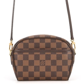 Louis Vuitton Shoulder Pouch Damier Ebene Pochette Ipanema N51296 LOUIS VUITTON Handbag