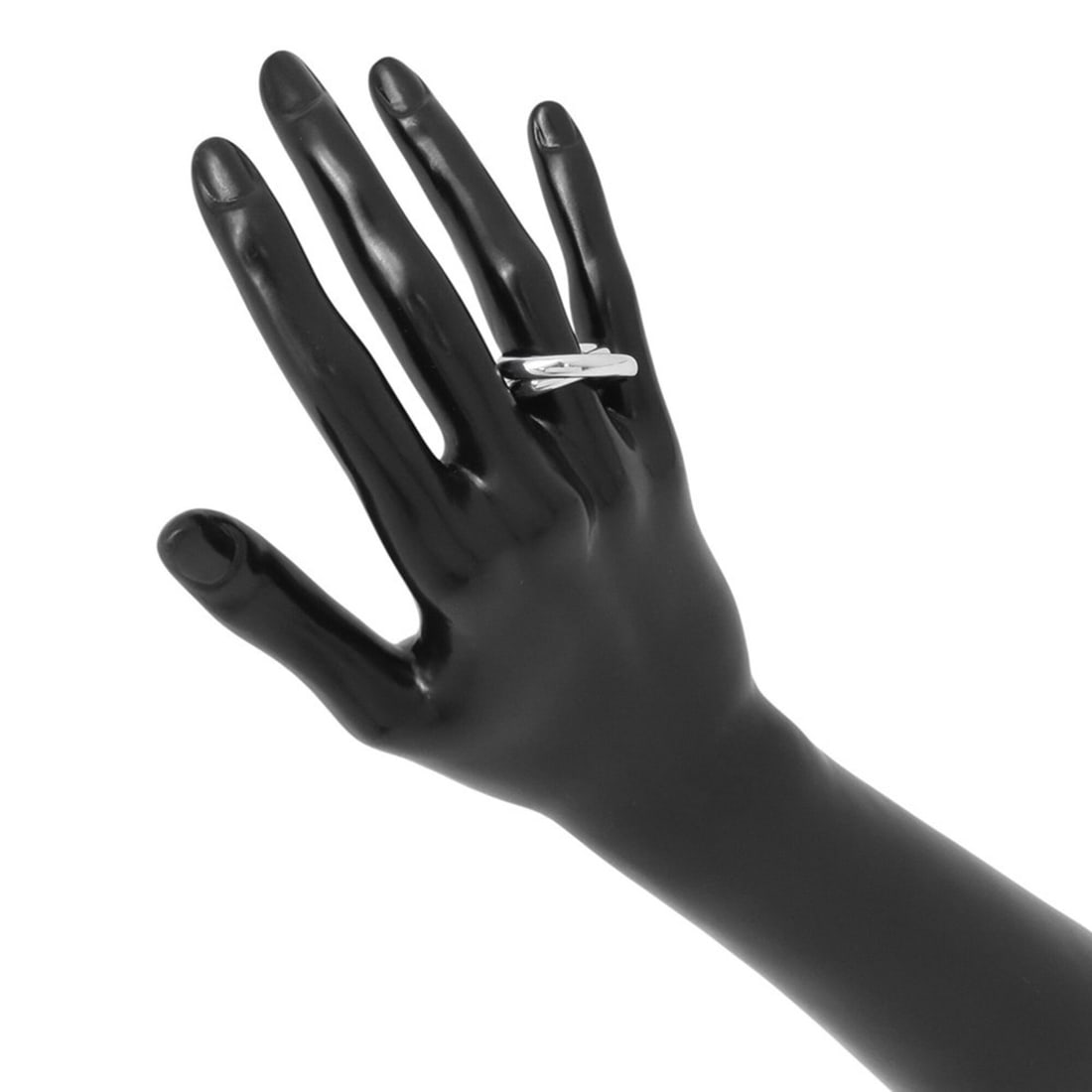 Hermes Vertige Ring, SV925 Silver, Ring Size 53, HERMES - 4