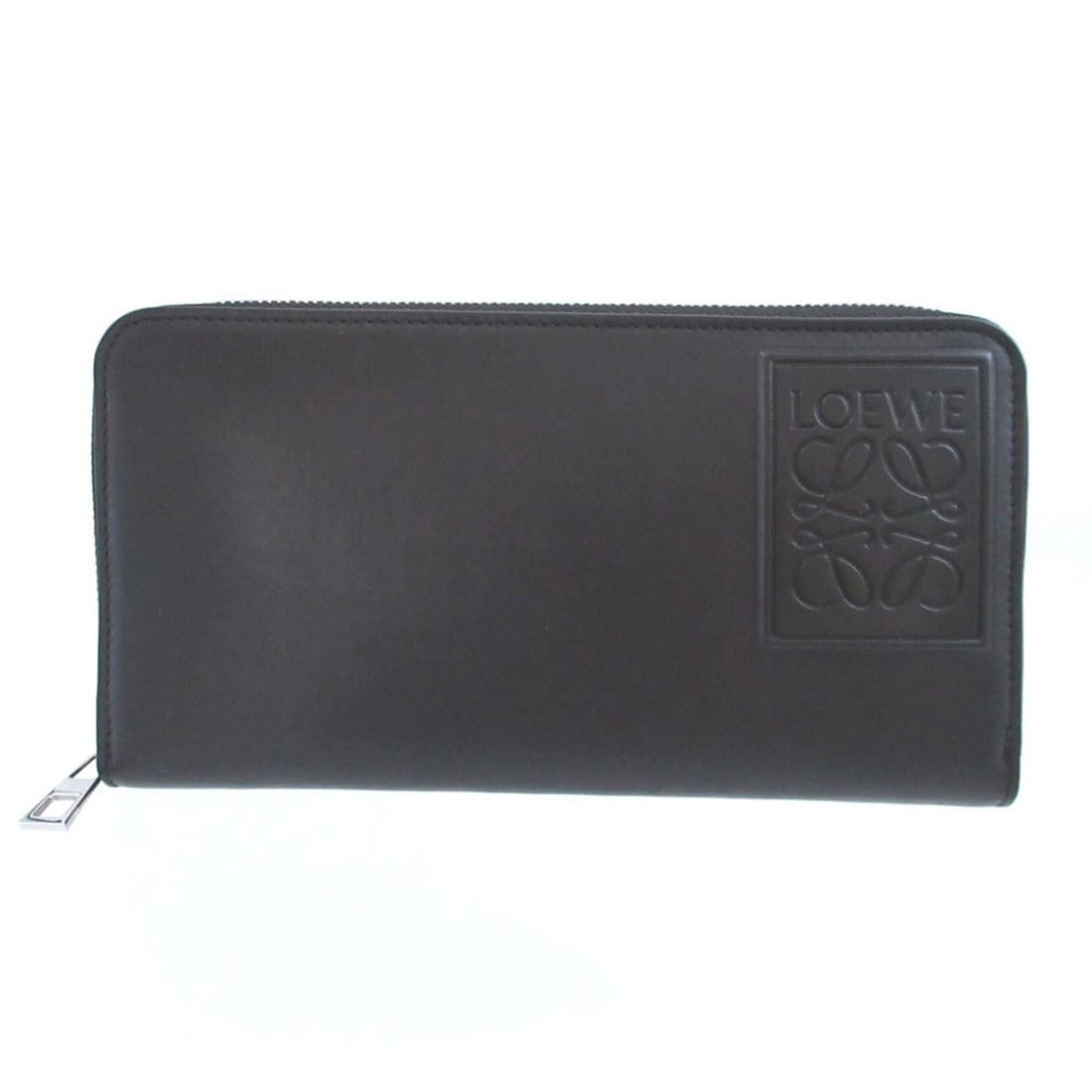 Loewe Anagram 2024 Leather Black Round Zip Long Wallet 0871LOEWE: --- Catalog ---Category: SizeSize (HxWxD): 10.5cm x 19.5cm x 1.8cm / 4.13'' x 7.67'' x 0.7''Category: DesignType: Coin purse/coin caseColor: BlackGender: WomenMaterial: Leather Category: