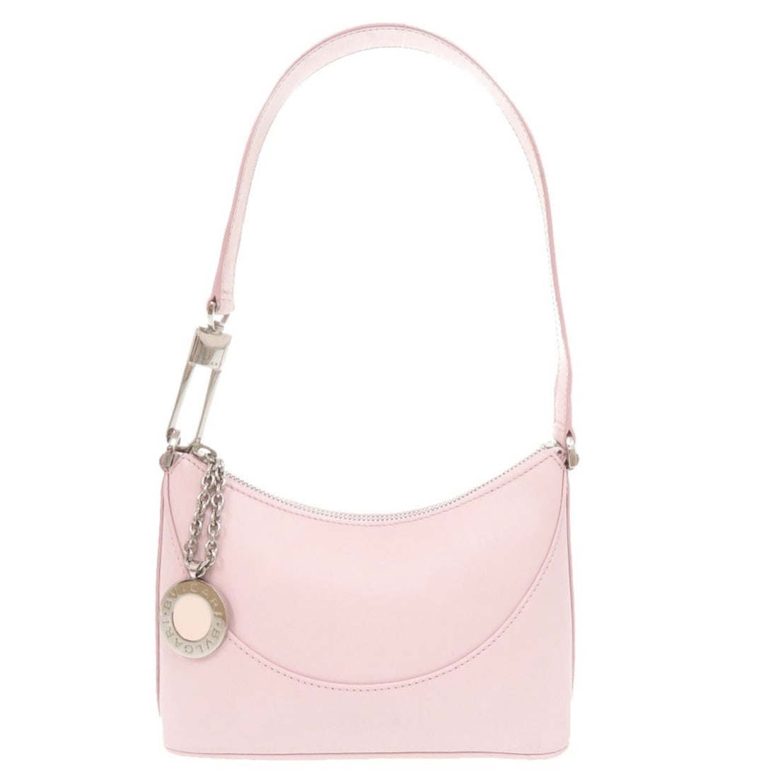Bulgari Logo Leather Pink Shoulder Bag 0755BVLGARI: --- Catalog ---Category: SizeSize (HxWxD): 13.5cm x 19cm x 8cm / 5.31'' x 7.48'' x 3.14''Category: DesignType: Shoulder bagColor: PinkGender: WomenMaterial: Leather Category: GeneralBrand:
