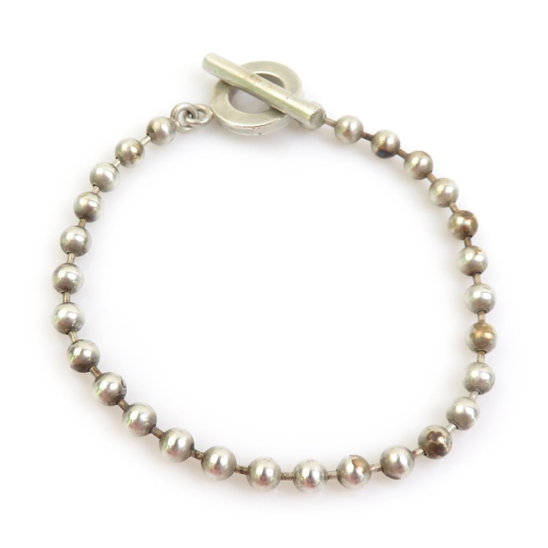 Gucci GUCCI Bracelet, Sterling Silver 925, Silver, Men's/Women's, h32258a (1 of 8)