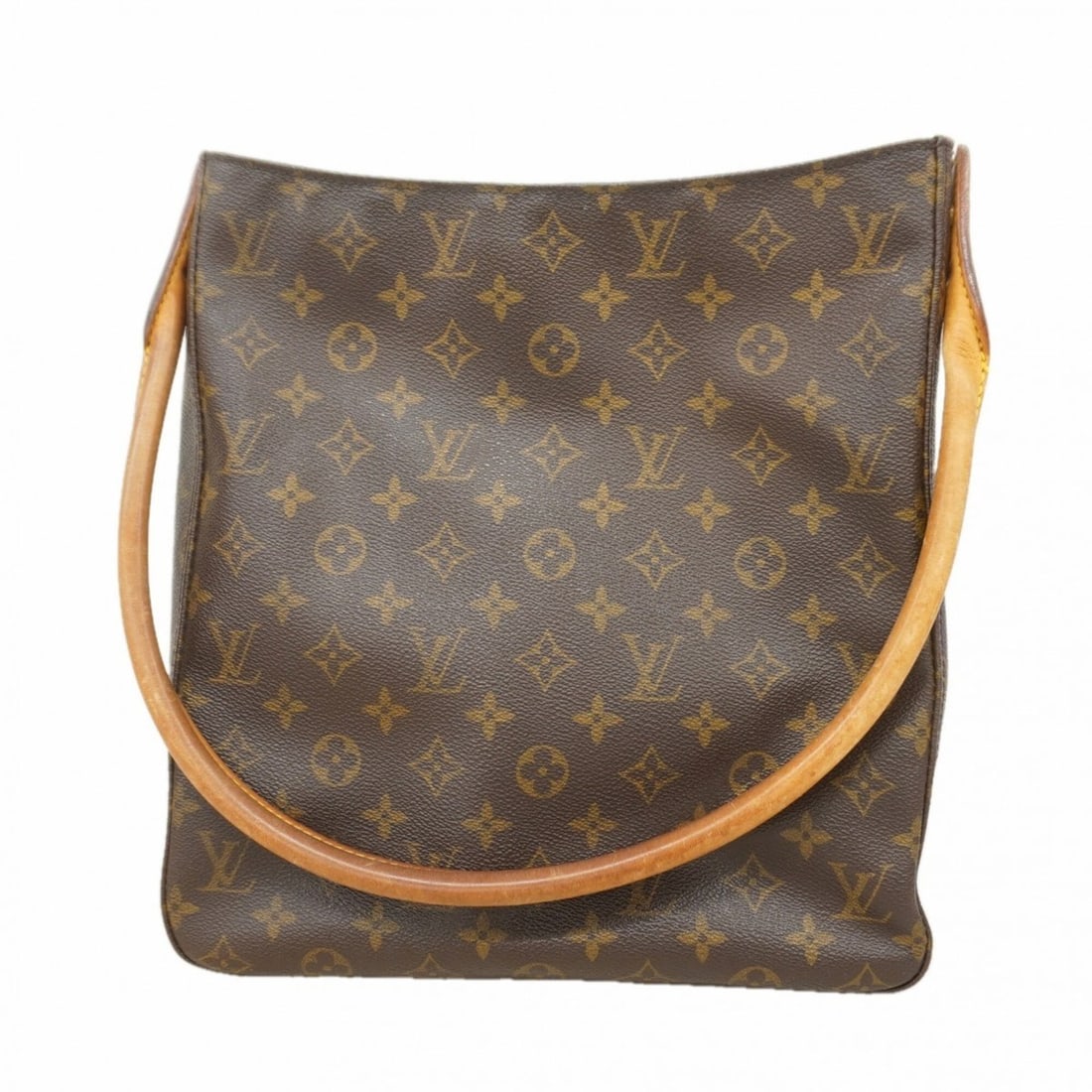 Louis Vuitton Monogram Looping GM Shoulder Bag M51145 Brown Women's P2980257 (1 of 11)
