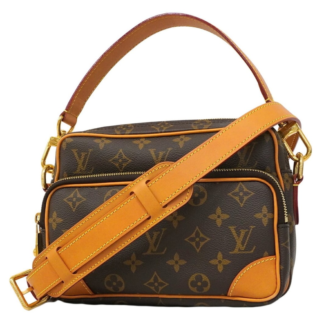 Louis Vuitton Monogram Archive Nile Handbag M14016 Brown 2-way bag for women P2975677 (1 of 11)
