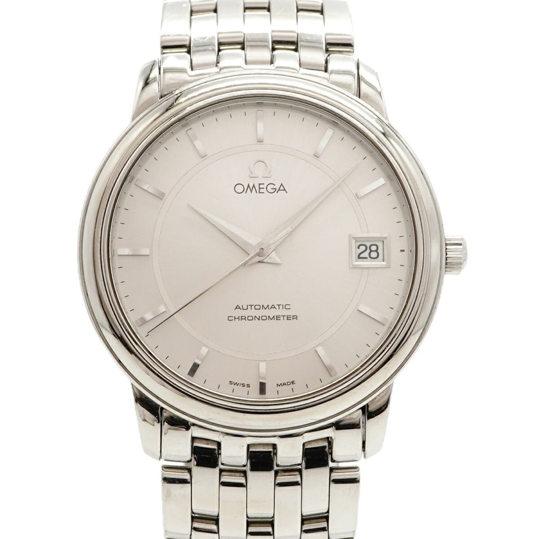 Omega De Ville 4500.31 Silver Dial Men's Watch: --- Catalog ---Category: SizeWrist Size: 17.5cm / 6.88''Case Diameter: 34.6mm / 1.36''Category: DesignType: WristwatchGender: MenColor (Dial): SilverMaterial (Band): Stainless steelCategory: GeneralMP