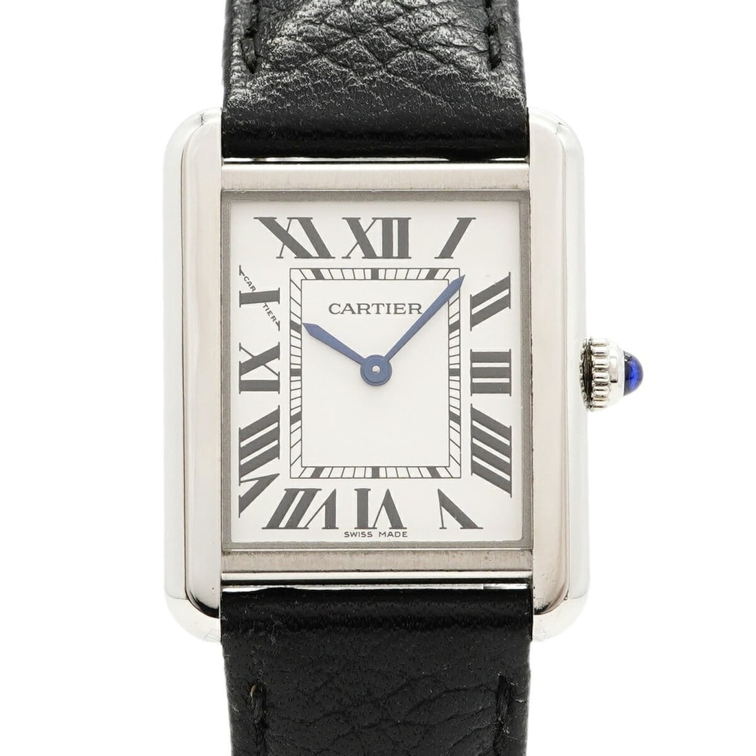 Cartier Tank Solo SM WSTA0030 Silver Dial Women's Watch (1 of 7)