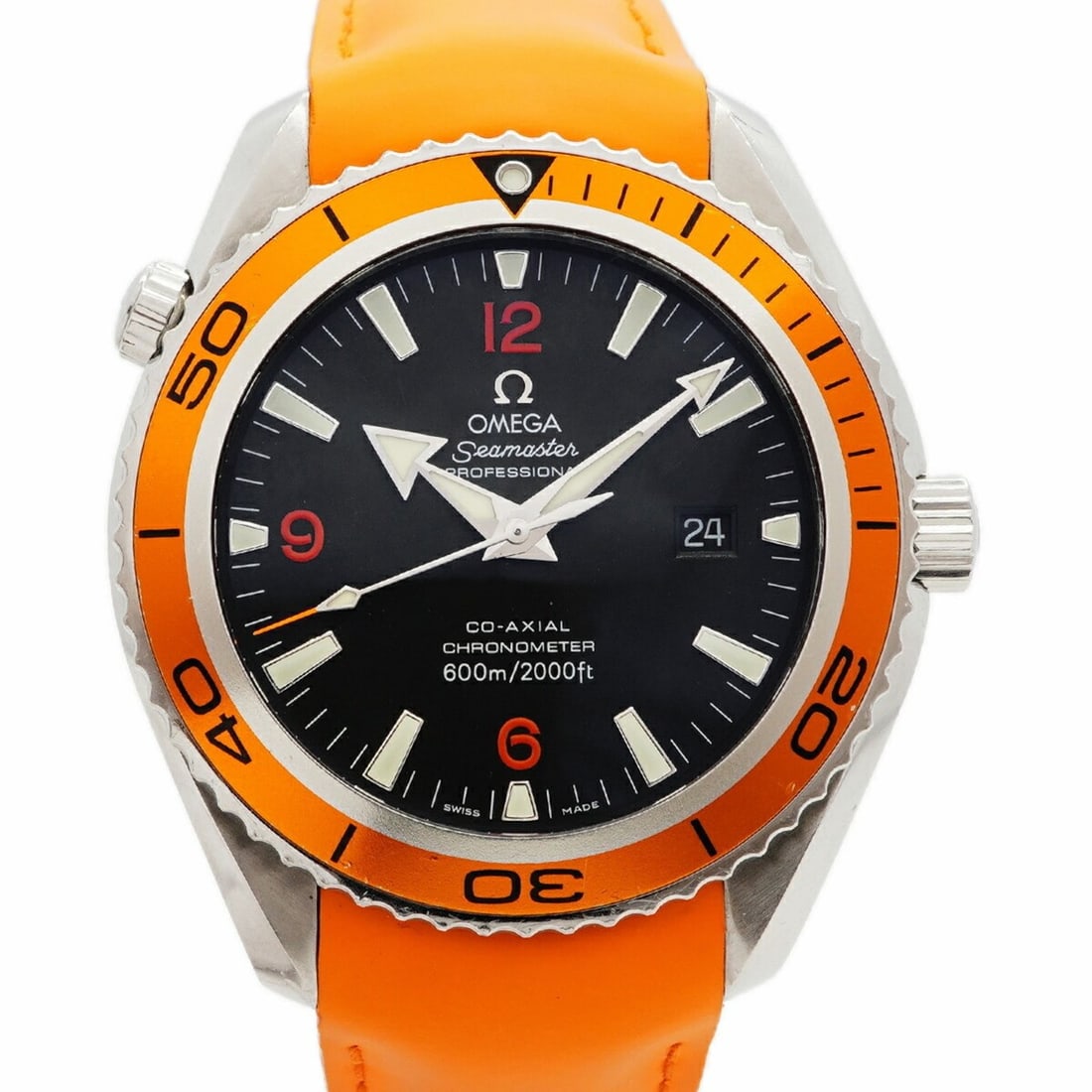Omega Seamaster Planet Ocean 2908.50 Black Dial Men's Watch: --- Catalog ---Category: SizeWrist Size: 20.5cm / 8.07''Case Diameter: 45.3mm / 1.78''Category: DesignType: WristwatchGender: MenColor (Dial): BlackMaterial (Band): RubberCategory: GeneralMPN: 2908.50