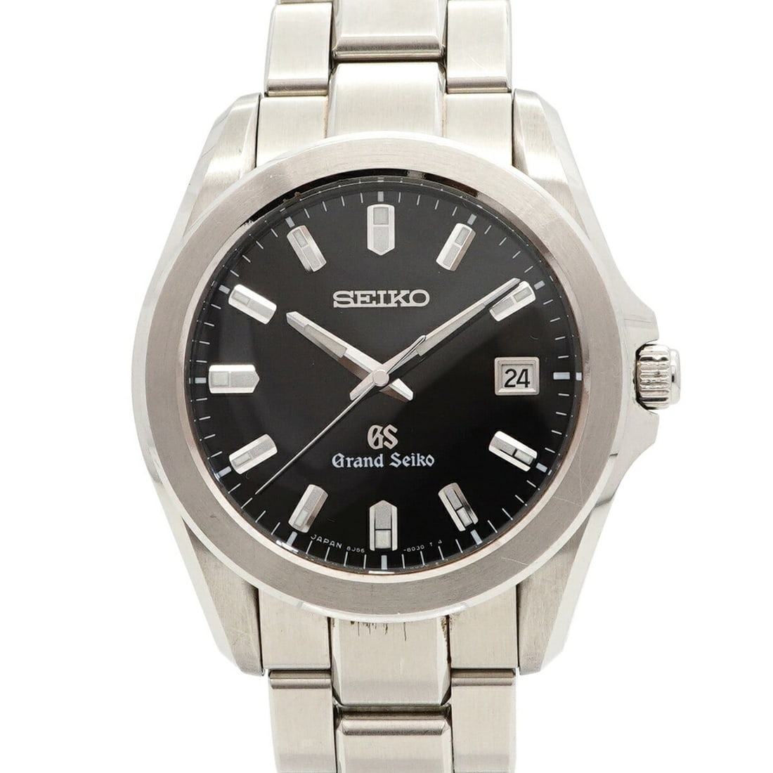 Seiko Grand SBGF021 8J56-8020 Black Dial Men's Watch (1 of 10)