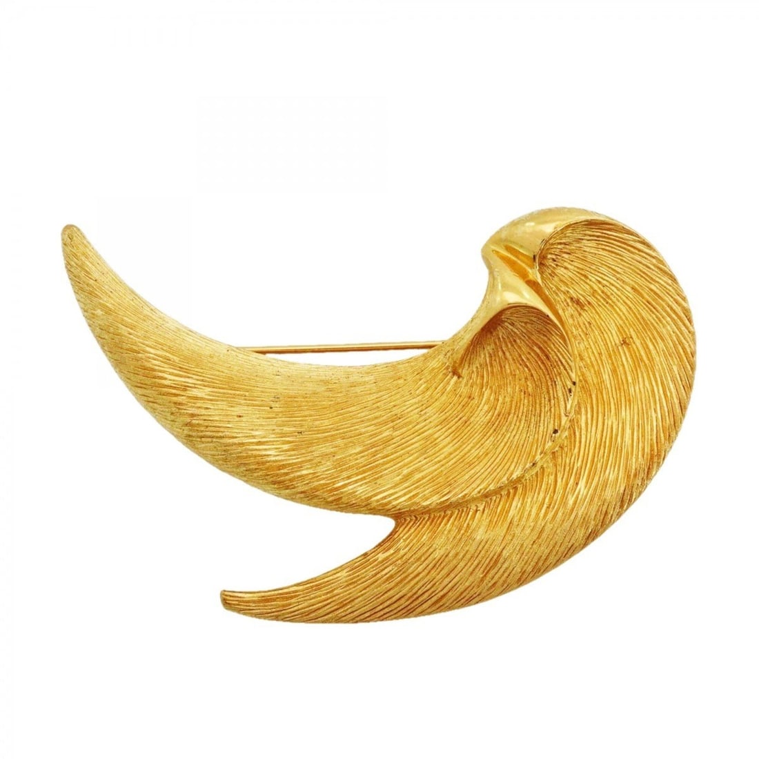 Christian Dior Brooch, Gold Plated, Women's (1 of 8)