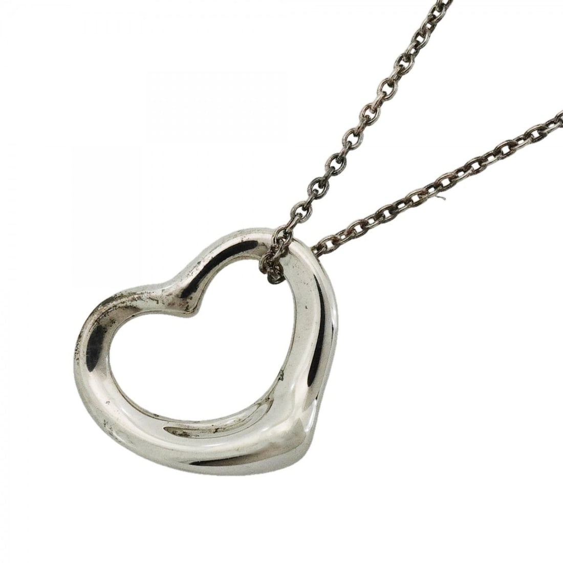 Tiffany & Co. Heart Necklace, Sterling Silver 925, Women's (1 of 7)