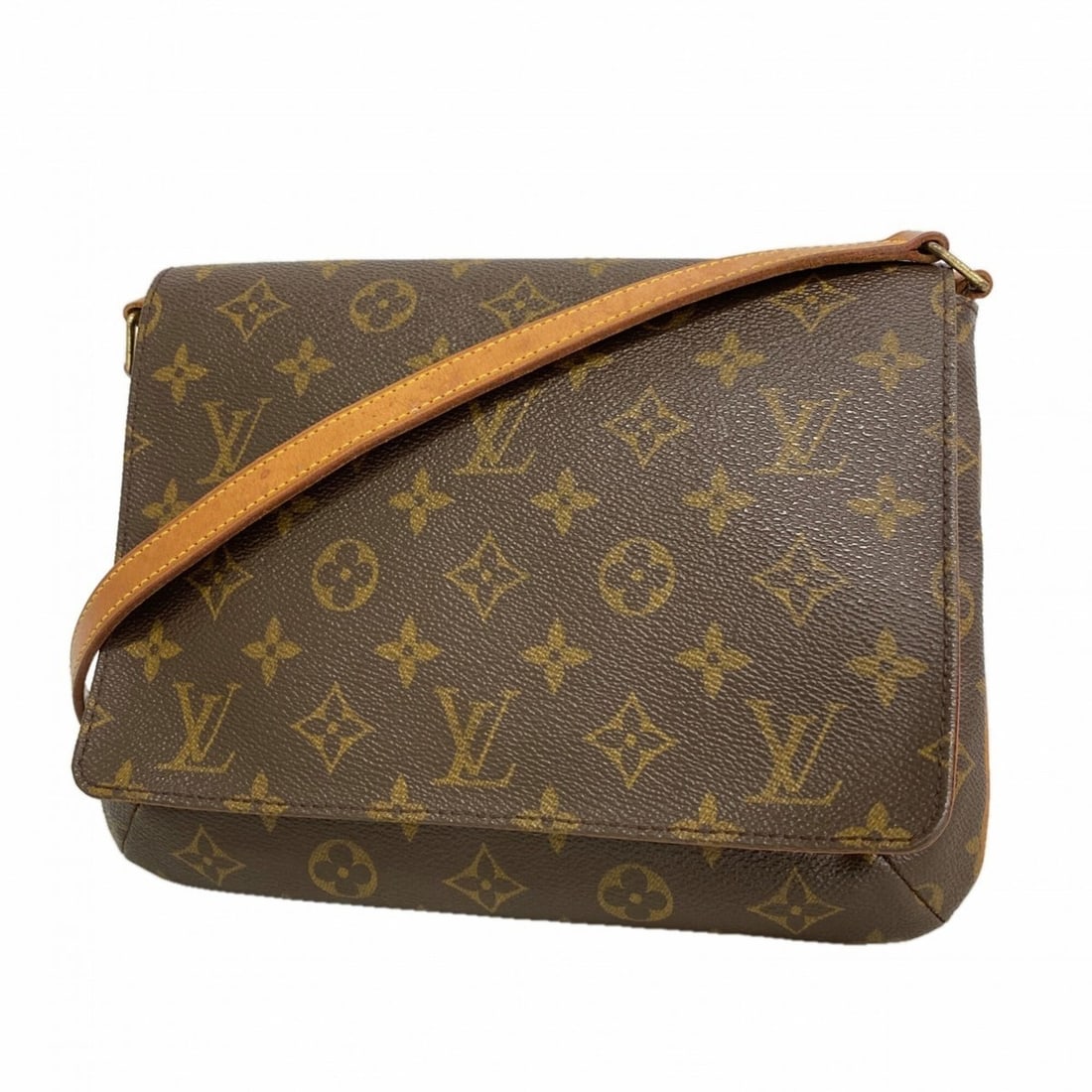 Louis Vuitton Monogram Musette Tango Shoulder Bag with Long Strap, M51388, Brown, Women's: --- Catalog ---Category: SizeSize (HxWxD): 21cm x 26cm x 4cm / 8.26'' x 10.23'' x 1.57''Category: DesignType: Shoulder bagColor: BrownGender: WomenCategory: GeneralMPN: M51388Brand: Louis Vuitton--- I