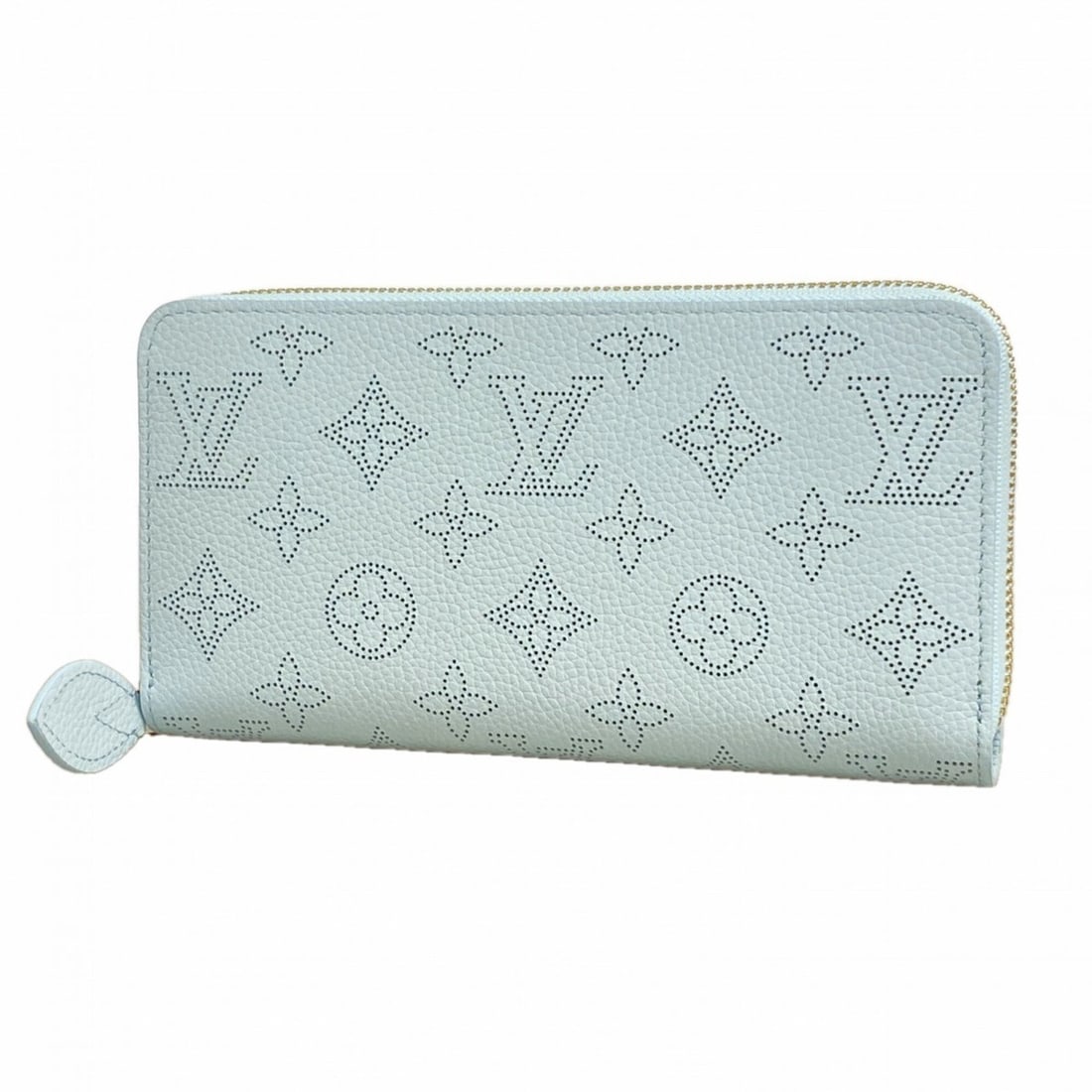 Louis Vuitton Mahina Zippy Wallet M28063 Sky Blue Citrus Women's Long (1 of 5)