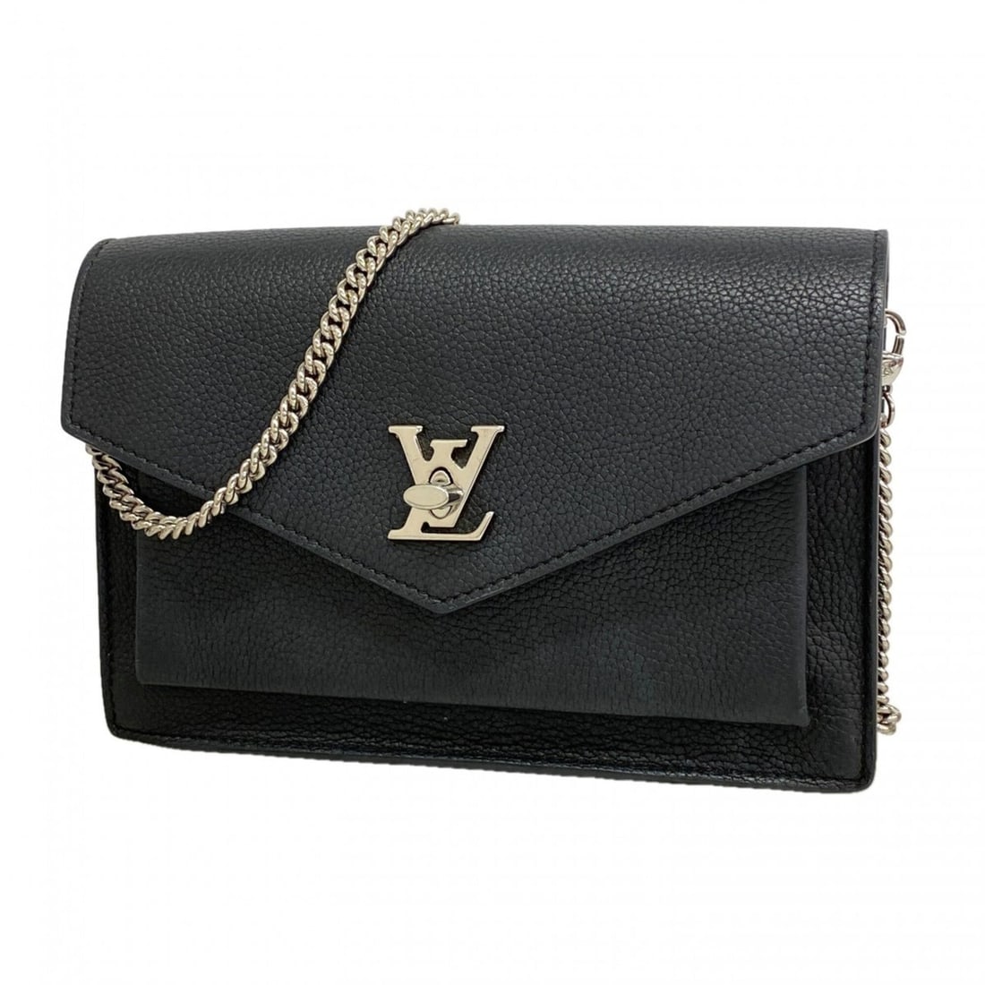 Louis Vuitton Wallet/Shoulder Wallet Pochette Lockme Chain M63471 Black Women's: --- Catalog ---Category: SizeSize (HxWxD): 14cm x 19cm x 3.5cm / 5.51'' x 7.48'' x 1.37''Category: DesignType: Chain/Shoulder walletColor: BlackGender: WomenCategory: GeneralMPN: M63471Brand: Louis Vu
