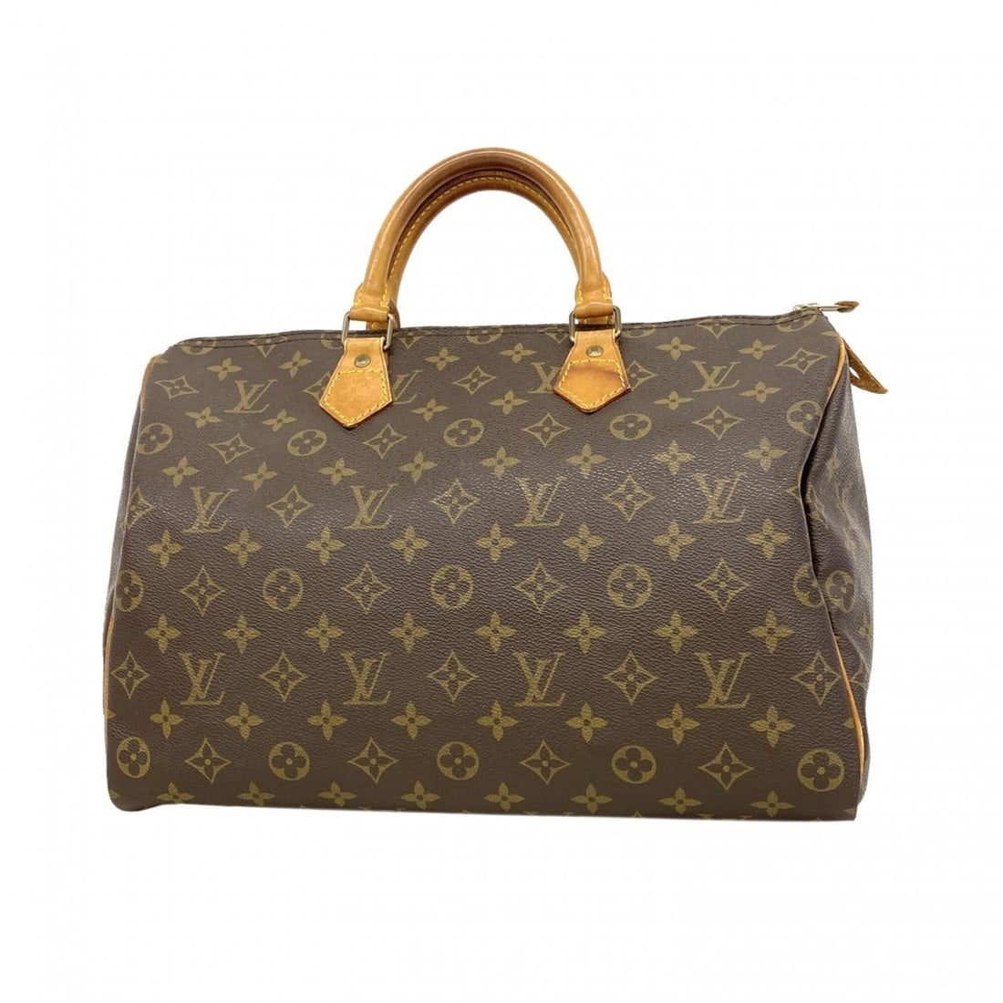 Louis Vuitton Monogram Speedy 35 Handbag M41107 Brown Women's: --- Catalog ---Category: SizeSize (HxWxD): 24cm x 35.5cm x 18.5cm / 9.44'' x 13.97'' x 7.28''Category: DesignType: HandbagColor: BrownGender: WomenCategory: GeneralMPN: M41107Brand: Louis Vuitton---