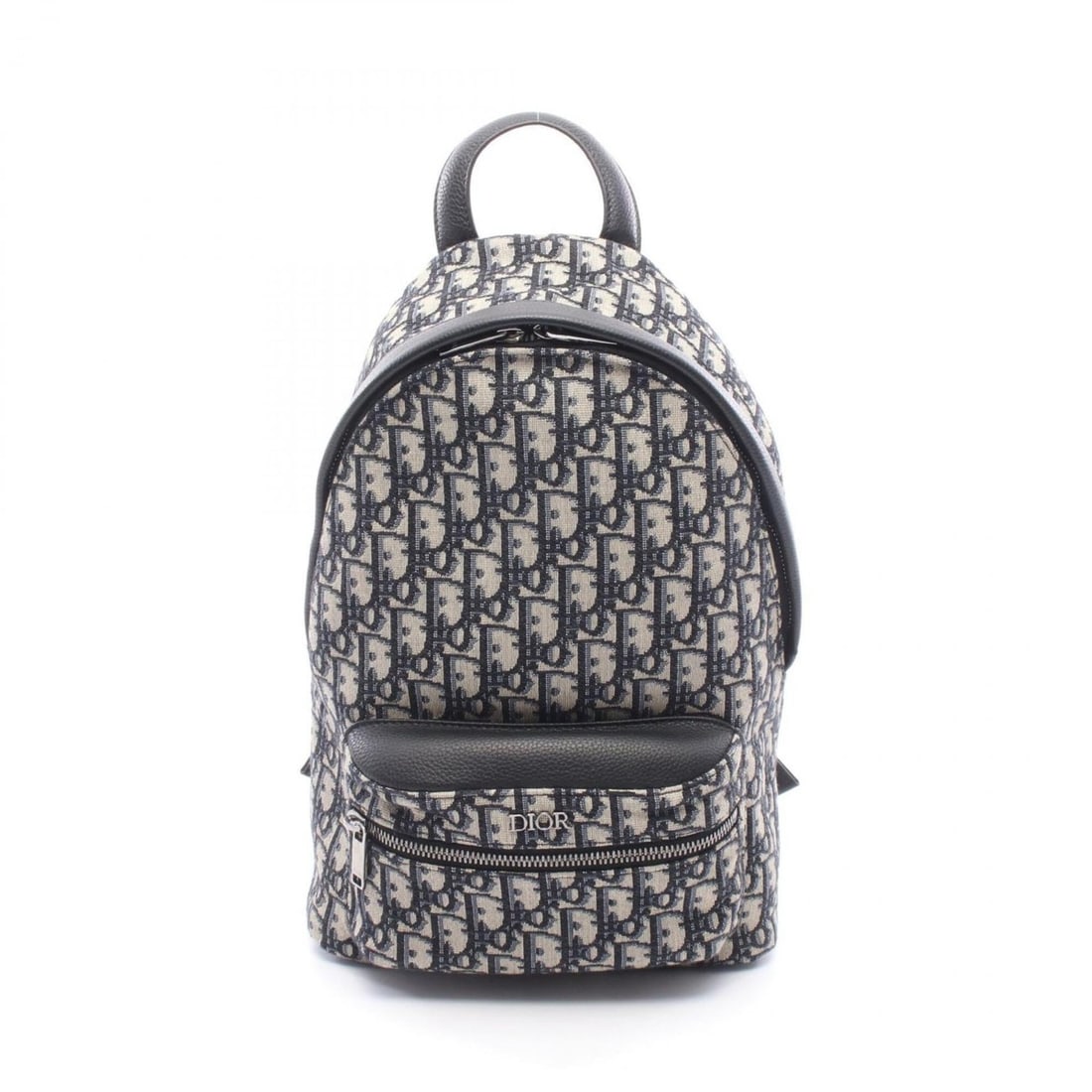 Christian Dior Dior RIDER Oblique Kids Backpack/Handbag - Canvas and Leather Men's Women's Navy, (1 of 6)