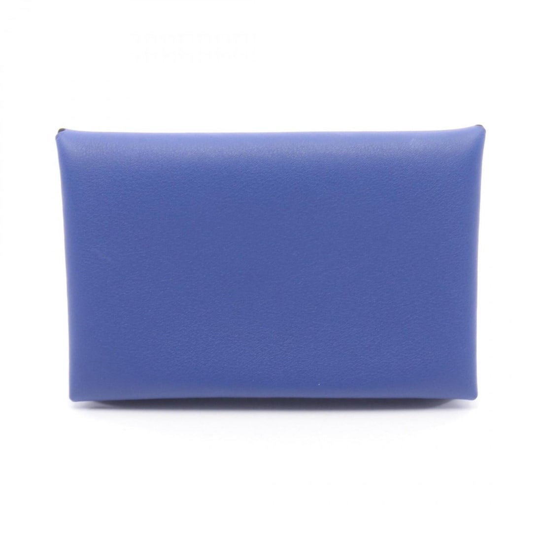 Hermes Calvi Verso Wallet - Coin Purse Leather Calfskin (Cowhide) Veau Swift Chevre Women's Blue: --- Catalog ---Category: SizeSize (HxWxD): 7cm x 10.5cm x 1.5cm / 2.75'' x 4.13'' x 0.59''Category: DesignType: Coin purse/coin caseColor: BlueGender: WomenMaterial: Swift leather , Chevre leather Cat