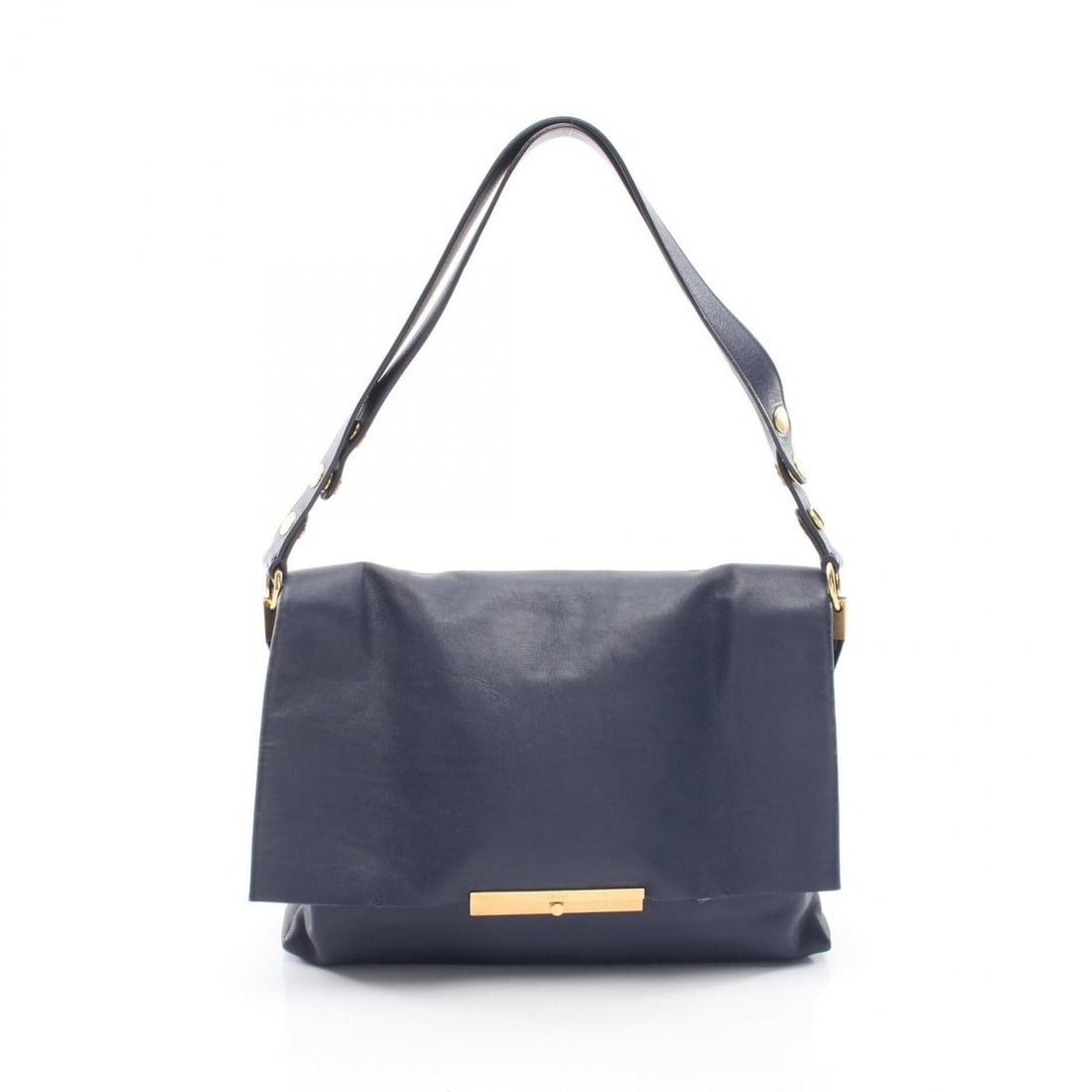 Celine CELINE Blade Shoulder Bag Handbag Leather Women's Navy: --- Catalog ---Category: SizeSize (HxWxD): 21cm x 31cm x 8cm / 8.26'' x 12.2'' x 3.14''Category: DesignType: Handbag, Shoulder bagColor: NavyGender: WomenMaterial: Leather Category: GeneralBrand: Celi
