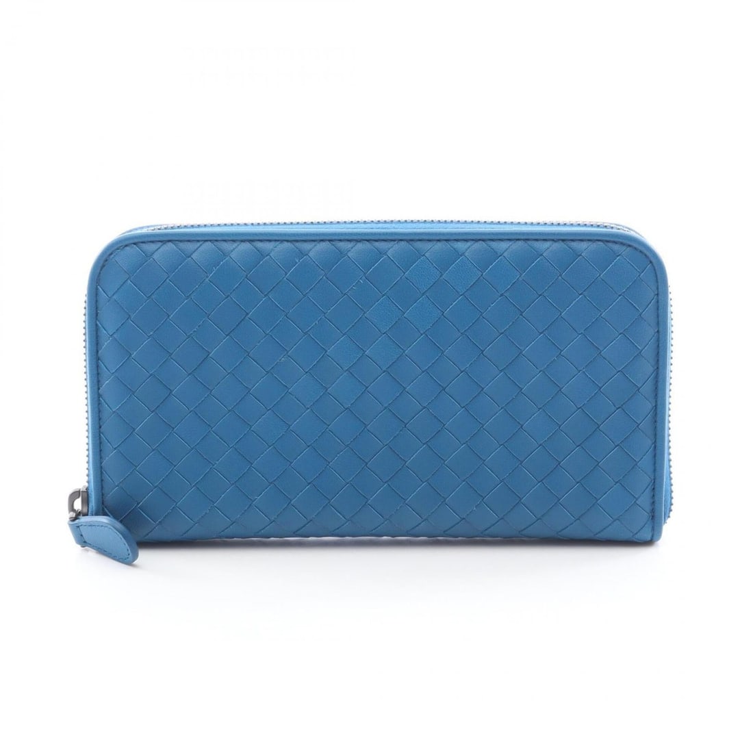 Bottega Veneta Intrecciato Round Long Wallet, Leather, Men's and Women's, Blue: --- Catalog ---Category: SizeSize (HxWxD): 10.5cm x 19cm x 2cm / 4.13'' x 7.48'' x 0.78''Category: DesignColor: BlueGender: Men,WomenMaterial: Intrecciato Category: GeneralBrand: Bottega Veneta--- Ite