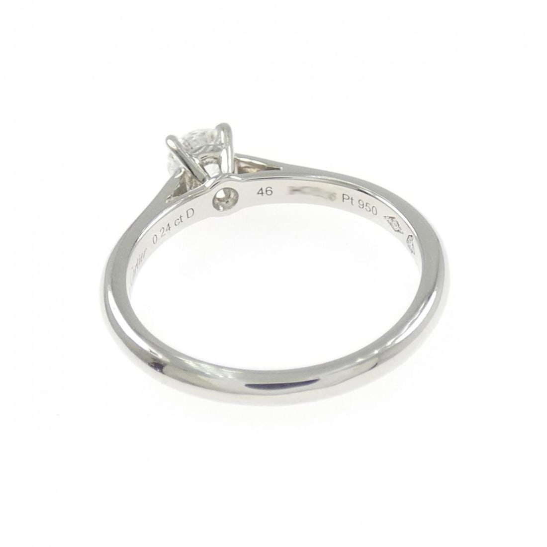 Cartier 1895 Ring, 0.24 CT, E VVS2, 3EXT - 3