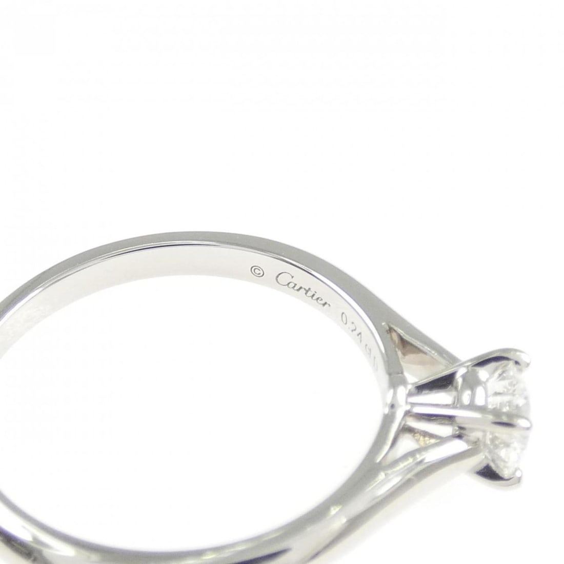 Cartier 1895 Ring, 0.24 CT, E VVS2, 3EXT - 4