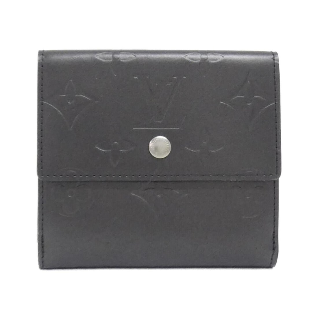 Louis Vuitton Monogram Mat Portefeuille Elise M65112 Wallet: --- Catalog ---Category: SizeSize (HxWxD): 11cm x 10cm x 2cm / 4.33'' x 3.93'' x 0.78''Category: DesignType: Coin purse/coin caseColor: BlackGender: Men,WomenCategory: GeneralLine: Monogram MatBrand: