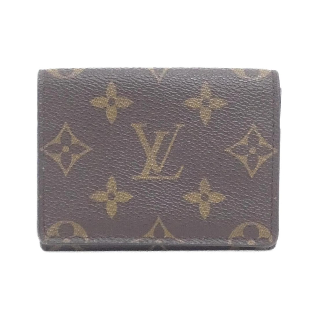 Louis Vuitton Monogram Enveloppe Carte de Visite M63801 Business Card Holder/Card Case: --- Catalog ---Category: DesignType: Card caseColor: MarronGender: Men,WomenMaterial: Coated canvas Category: GeneralMPN: M63801Brand: Louis VuittonCategory: Physical PropertiesSize (HxWxD): 8cm x
