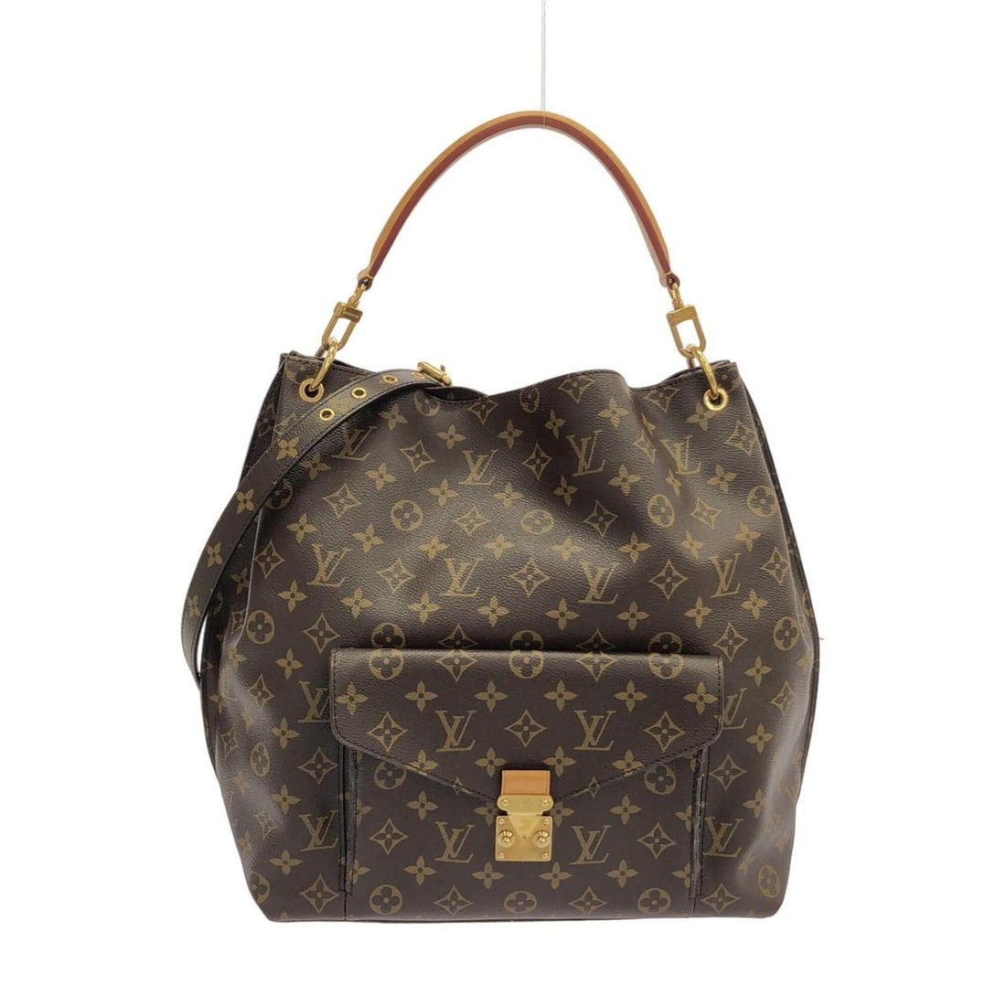 Louis Vuitton Monogram Métis M40781 Shoulder Bag: --- Catalog ---Category: SizeSize (HxWxD): 34cm x 35cm x 12cm / 13.38'' x 13.77'' x 4.72''Category: DesignType: Shoulder bagColor: MarronGender: WomenMaterial: Coated canvas Hardware Color: