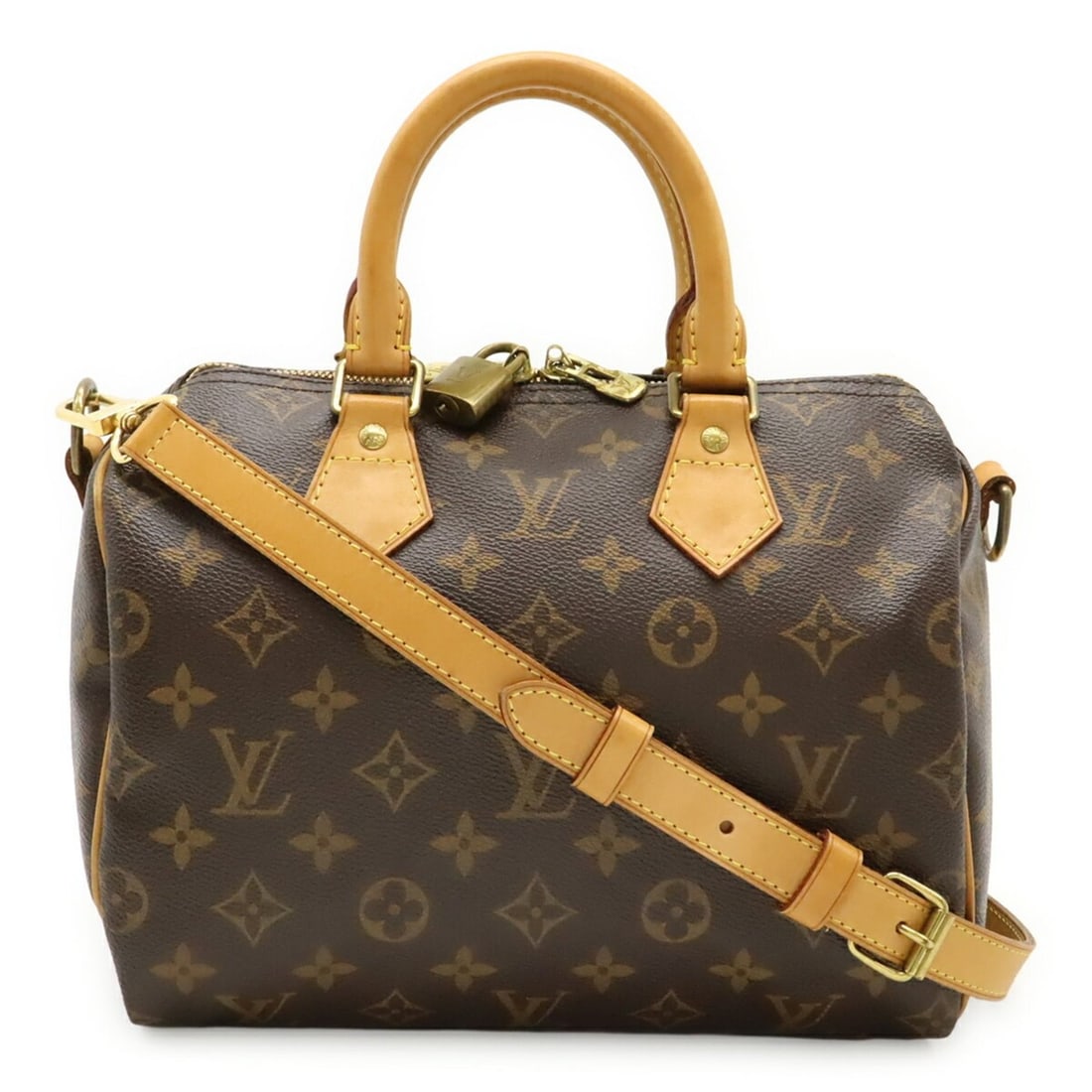 LOUIS VUITTON Louis Vuitton Monogram Speedy Bandoulière 25 Handbag Shoulder Bag M41113 (1 of 10)