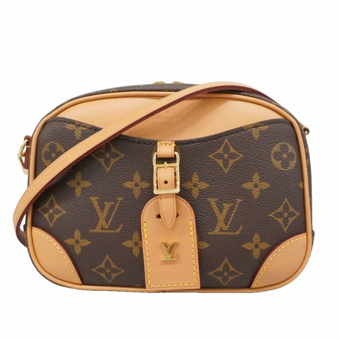 Louis Vuitton Monogram Deauville MINI Shoulder Bag M45528 Brown Women's: --- Catalog ---Category: SizeSize (HxWxD): 15cm x 20.5cm x 8.5cm / 5.9'' x 8.07'' x 3.34''Category: DesignType: Shoulder bagColor: BrownGender: WomenCategory: GeneralMPN: M45528Brand: Louis Vuitton---