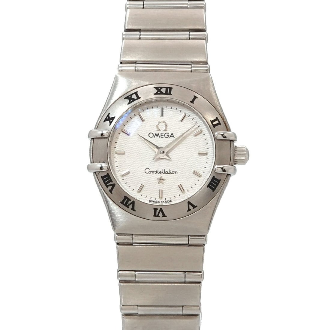 Omega Constellation Mini 1562 30 Ladies' Watch, Silver, Quartz Watch (1 of 17)