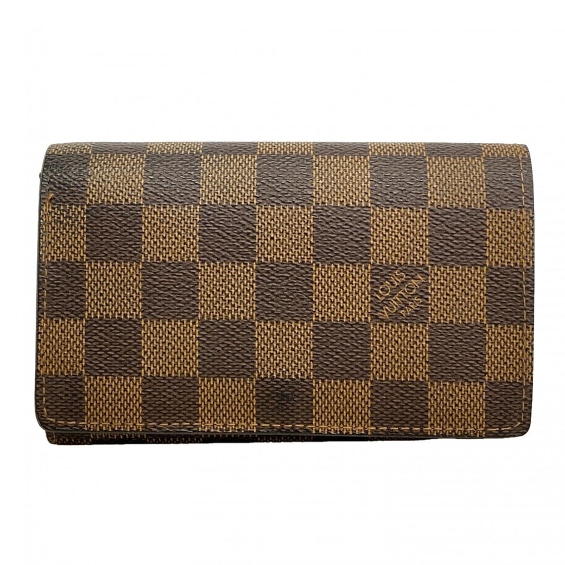 Louis Vuitton Damier Portefeuille Tresor Wallet N61736 Ebene Women's: --- Catalog ---Category: SizeSize (HxWxD): 9cm x 14cm x 3cm / 3.54'' x 5.51'' x 1.18''Category: DesignType: Wallet (bi-fold)Color: EbeneGender: WomenCategory: GeneralMPN: N61736Brand: Louis Vuitton---
