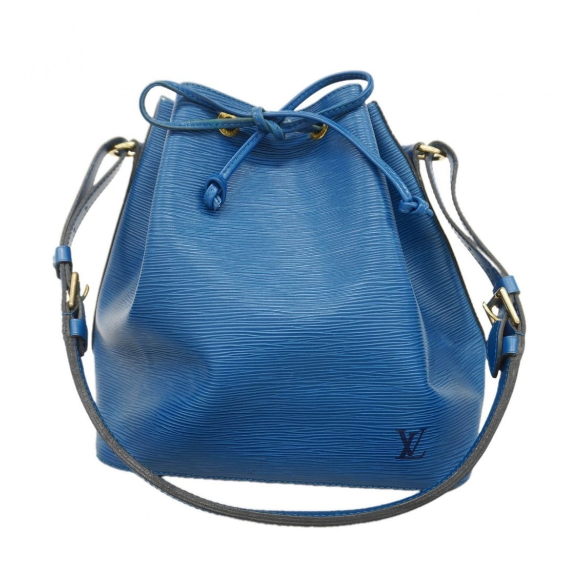 Louis Vuitton Epi Petit Noé Shoulder Bag M44105 Toledo Blue (Women's) (1 of 12)