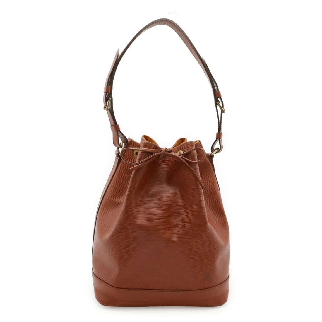 LOUIS VUITTON Louis Vuitton Epi Noe Shoulder Bag Leather Kenya Brown M44003 (1 of 16)