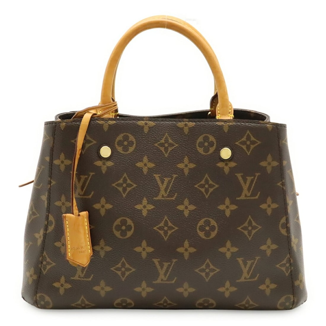 LOUIS VUITTON Louis Vuitton Monogram Montaigne BB Handbag Shoulder Bag M41055 (1 of 9)