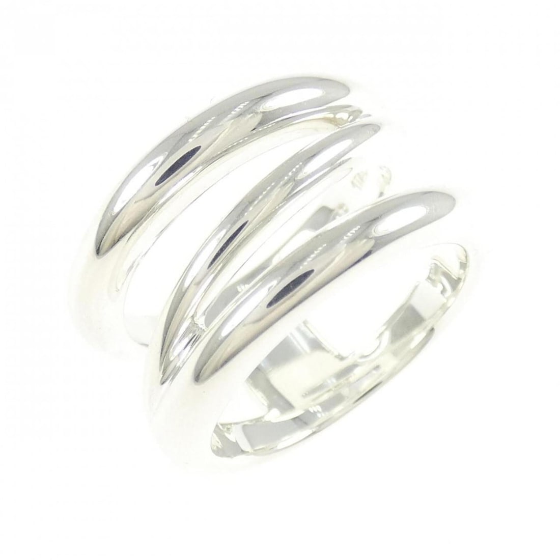Tiffany Open Diagonal Ring: --- Catalog ---Category: SizeJP Size: 9.5US Size: 5Category: DesignType: Band ringGender: WomenMaterial: Silver 925Category: GeneralBrand: Tiffany--- Item List ---Section: ConditionRanking: Rank A