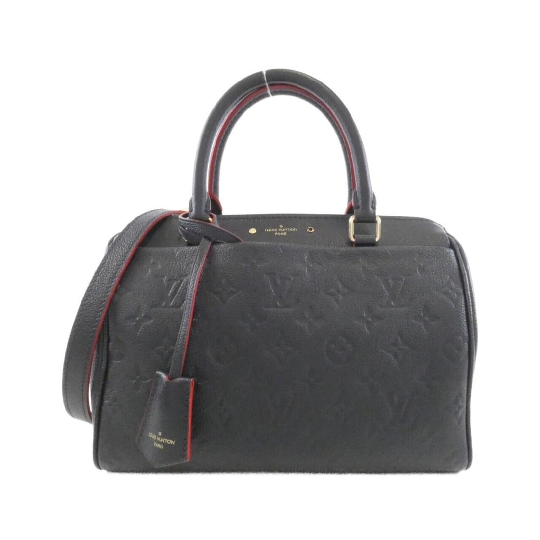 Louis Vuitton Monogram Empreinte Speedy Bandoulière 25cm M43501 Boston Bag: --- Catalog ---Category: SizeSize (HxWxD): 19cm x 26cm x 15cm / 7.48'' x 10.23'' x 5.9''Category: DesignType: Boston bagColor: Marine rougeGender: WomenMaterial: Leather Hardware Color:
