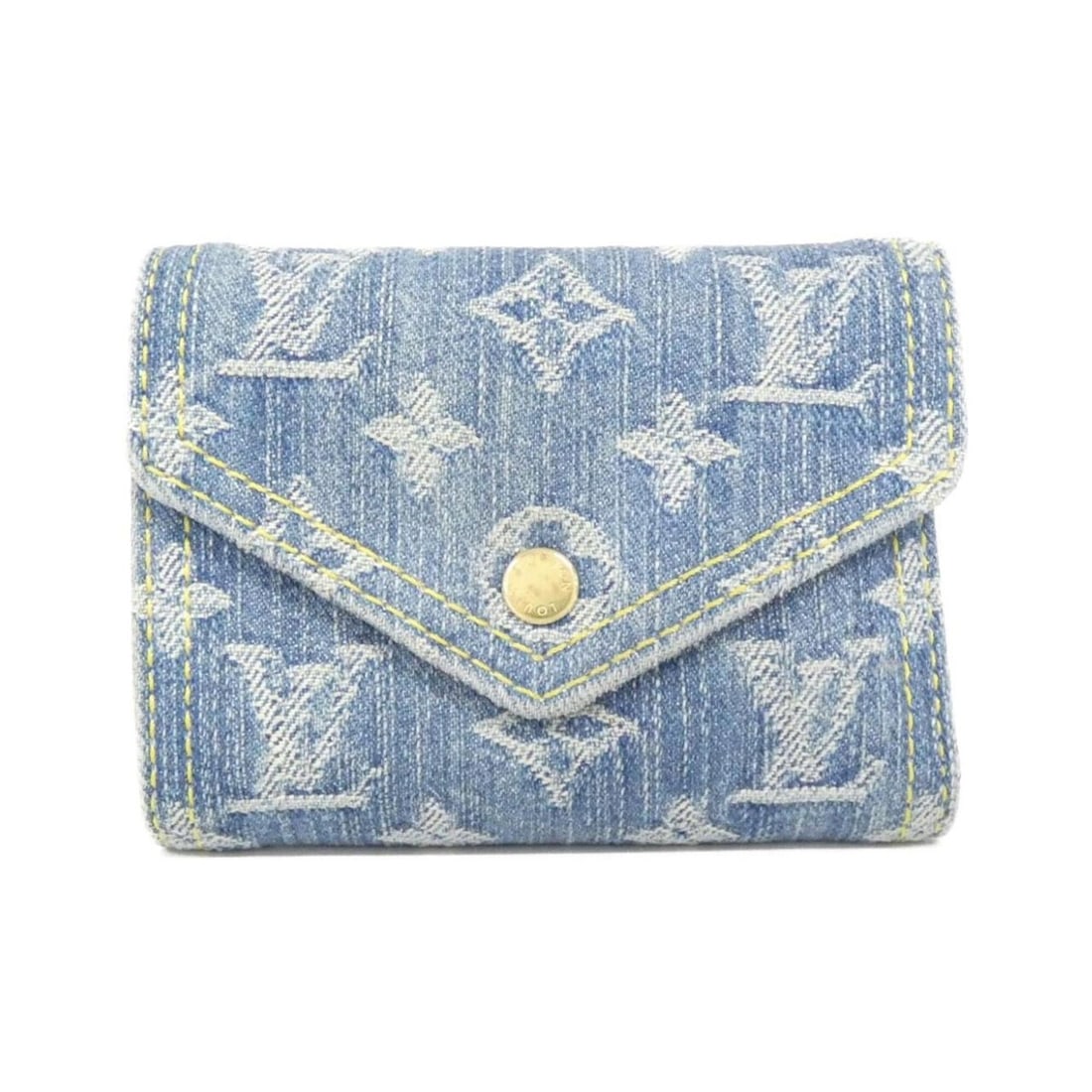 Louis Vuitton Monogram Denim Portefeuille Victorine M13212 Wallet: --- Catalog ---Category: SizeSize (HxWxD): 95cm x 12cm x 2cm / 37.4'' x 4.72'' x 0.78''Category: DesignType: Wallet (tri-fold)Color: BlueGender: WomenMaterial: Denim Category: GeneralMPN: M13212Brand: