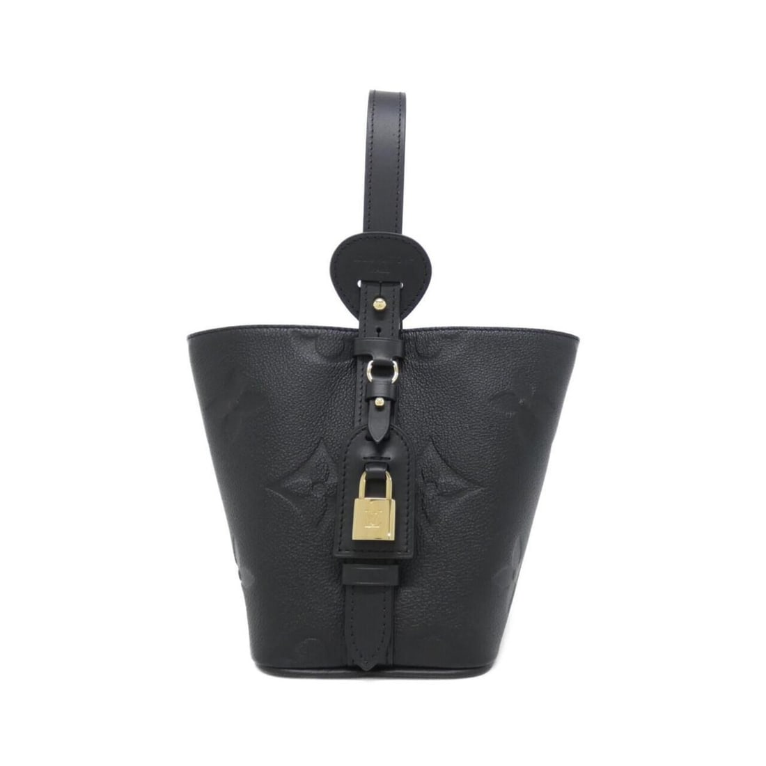 Louis Vuitton Monogram Empreinte All In BB M13480 Handbag: --- Catalog ---Category: SizeSize (HxWxD): 18cm x 24cm x 12cm / 7.08'' x 9.44'' x 4.72''Category: DesignType: Handbag, PouchColor: BlackGender: WomenMaterial: Leather Hardware Color: GoldLeather/Fur