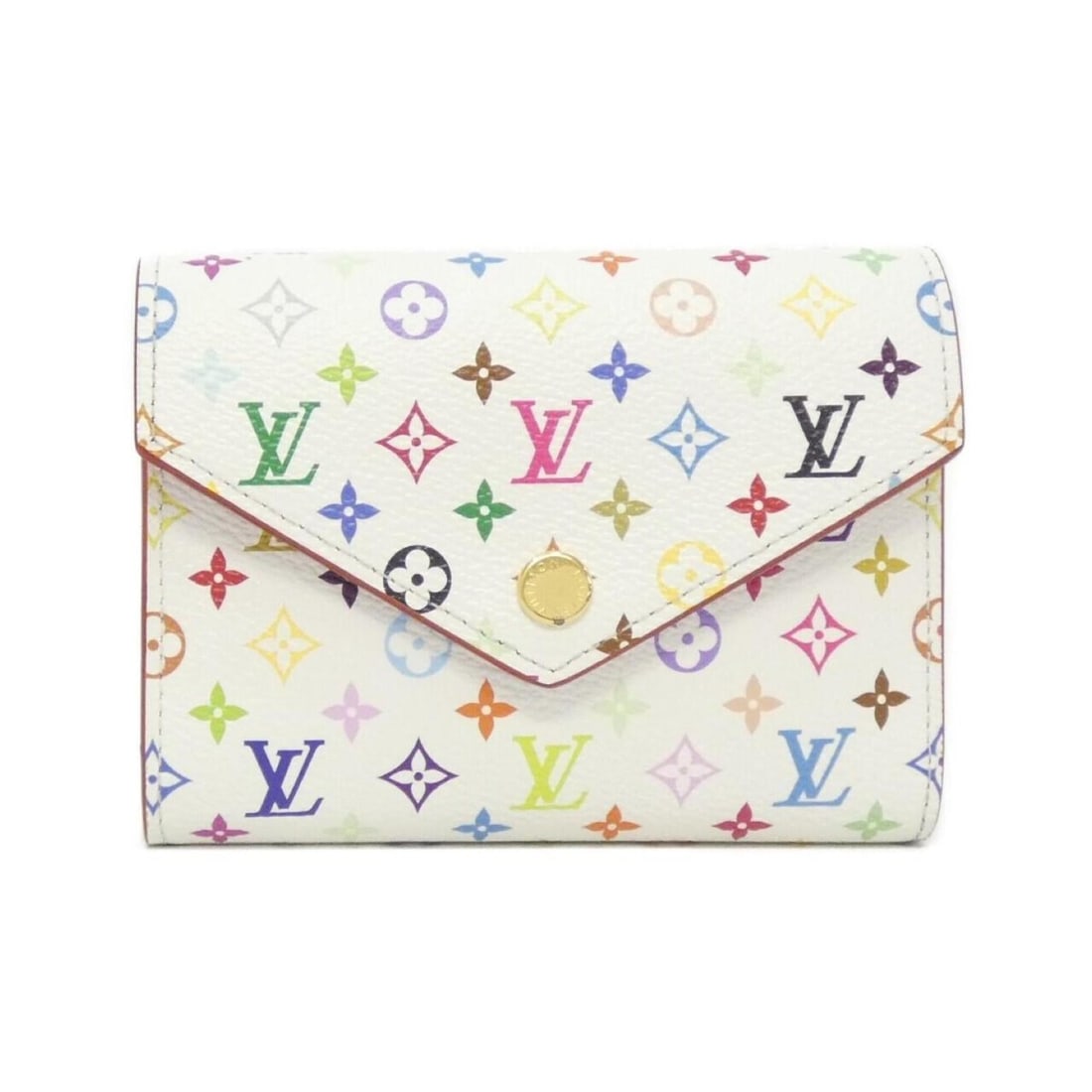 Louis Vuitton Multicolor (LV X™) Portefeuille Victorine M28387 Wallet: --- Catalog ---Category: SizeSize (HxWxD): 9cm x 12cm x 3cm / 3.54'' x 4.72'' x 1.18''Category: DesignType: Wallet (tri-fold)Color: WhiteGender: WomenMaterial: Coated canvas Category: GeneralBrand: