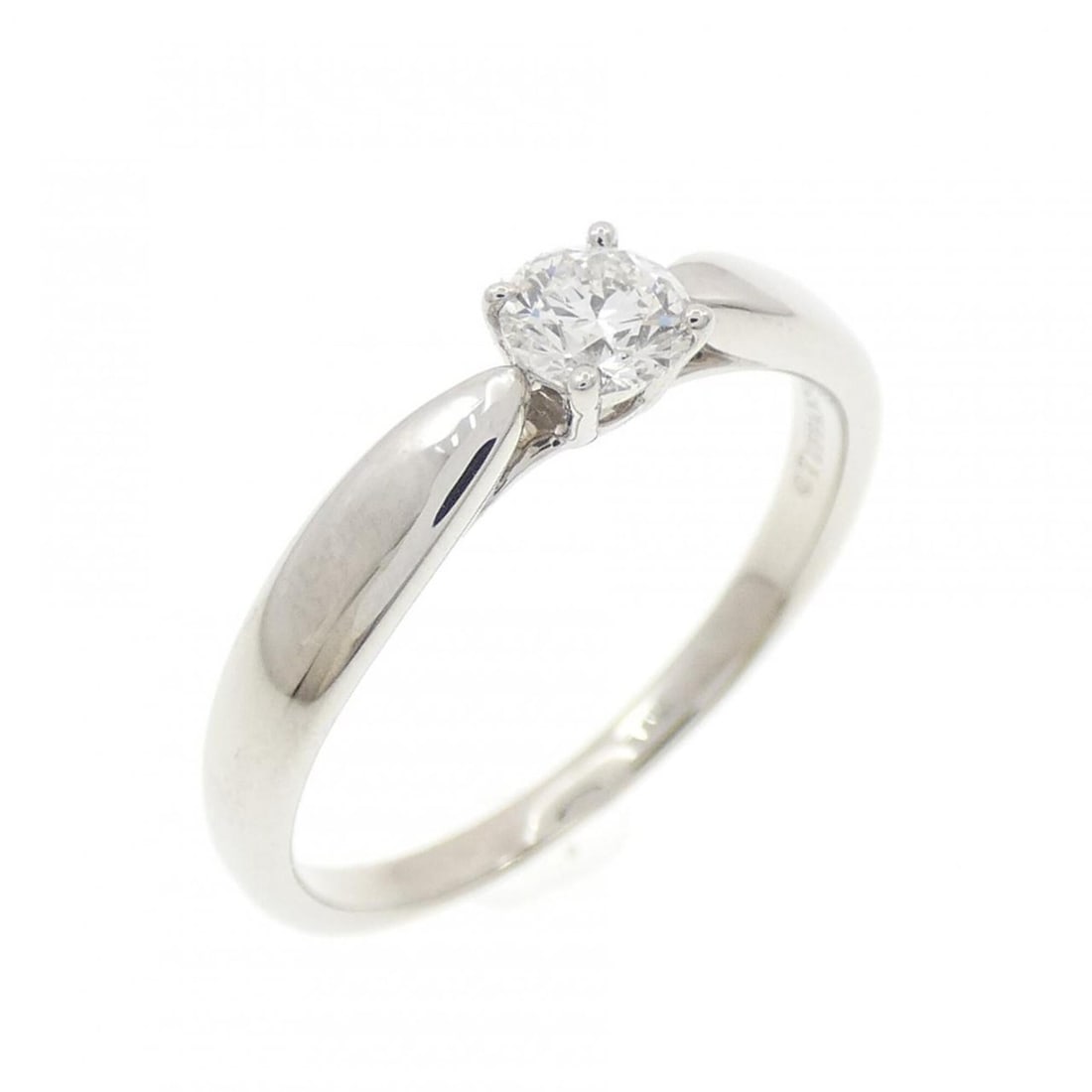 Tiffany Harmony Ring 0.22CT: --- Catalog ---Category: SizeJP Size: 10.5US Size: 5.5Category: DesignType: Band ringStone: DiamondGender: WomenMaterial: Platinum 950Category: GeneralBrand: Tiffany--- Item List ---Section: