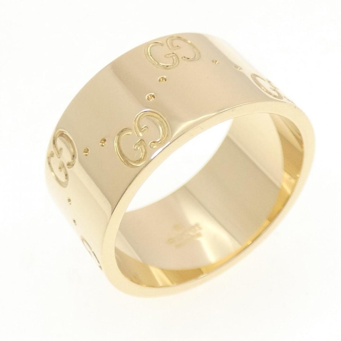 Gucci Icon Ring: --- Catalog ---Category: SizeJP Size: 11.5US Size: 6Category: DesignType: Band ringGender: WomenMaterial: Yellow gold (18K)Category: GeneralBrand: Gucci--- Item List ---Section: ConditionRanking: