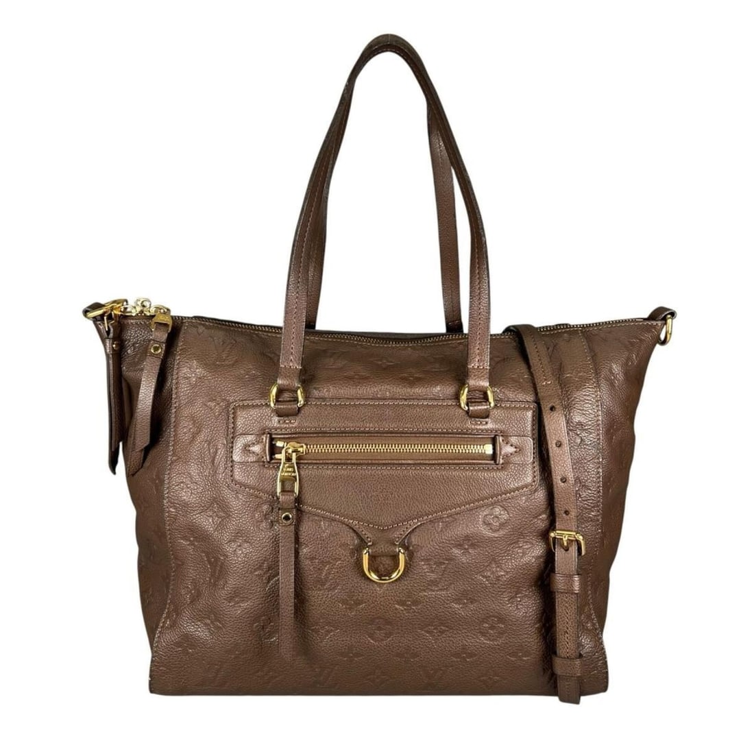 Louis Vuitton LOUIS VUITTON Handbag Shoulder Bag Terre Lumineuse PM Monogram Empreinte M94170 Brown (1 of 20)
