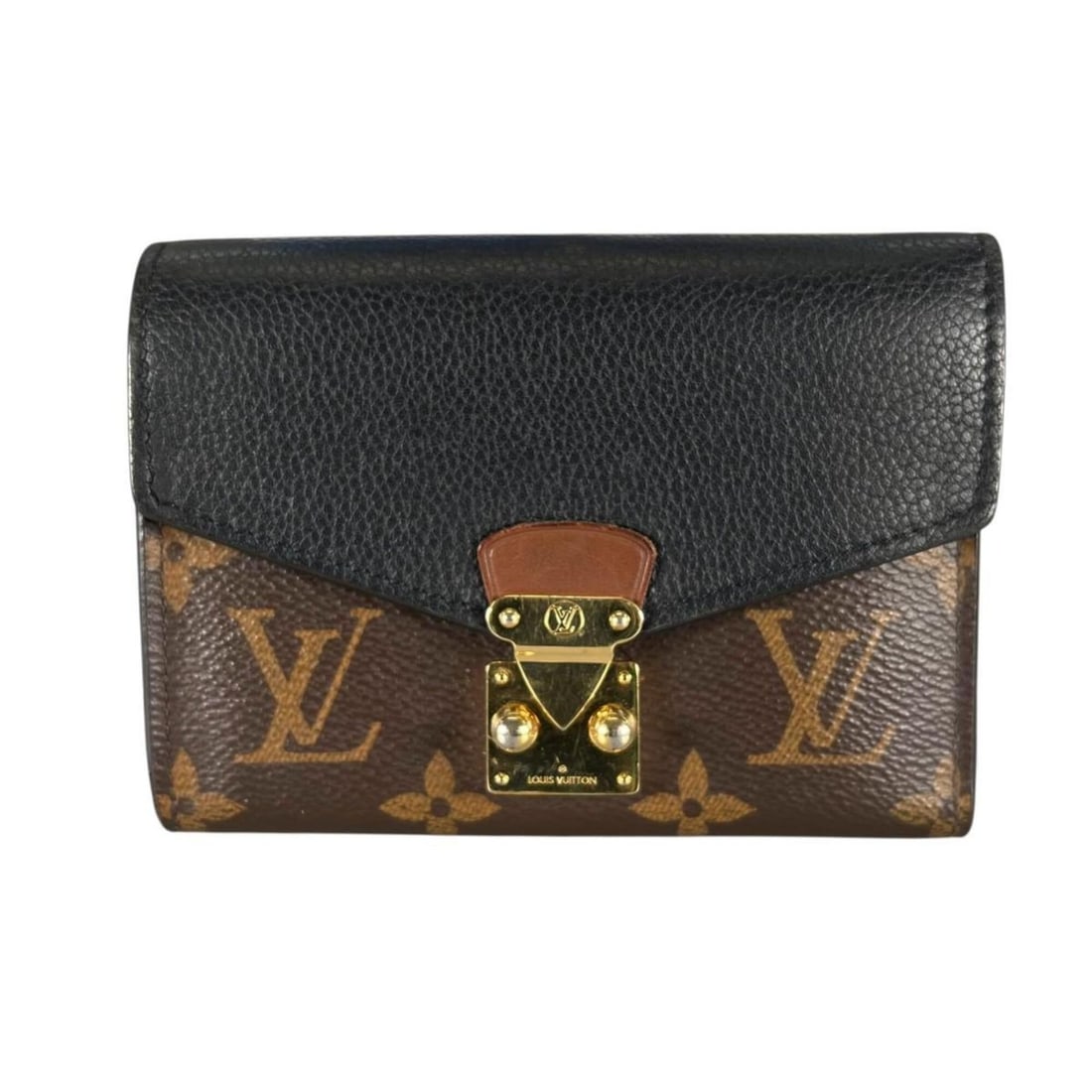 Louis Vuitton Portefeuille Pallas Compact Bi-fold Wallet, Monogram Canvas, M67479, Brown (1 of 15)